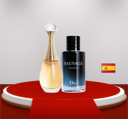 Pack 2 perfumes Dior Sauvage + Jadore